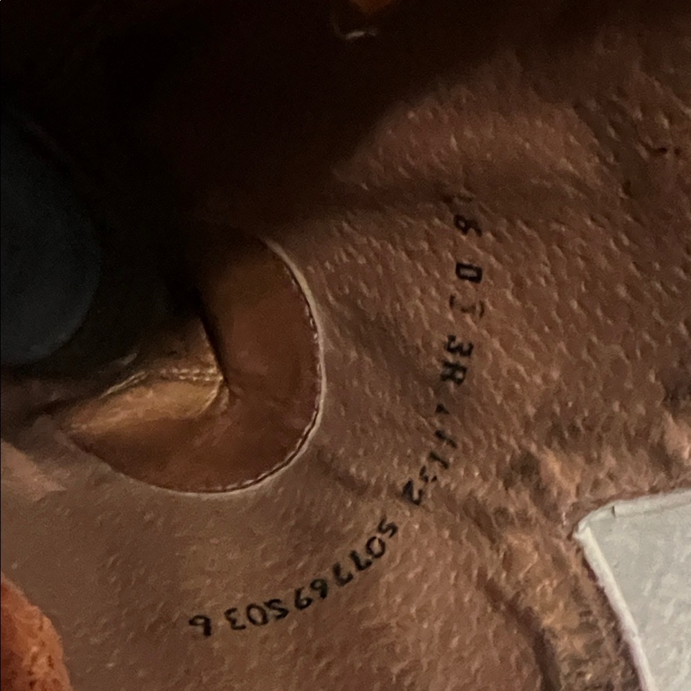 Tony Lama Tan Leather Cowboy Boots - Picture 6 of 6